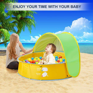 Pool Ball Pit Travel Set For Baby, Pet
